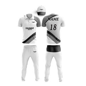 ชุดเครื่องแบบจิ้งหรีดสีขาวแบบสั่งทำเสื้อยืดและกางเกงที่มีการออกแบบและโลโก้เป็นเอกลักษณ์ - Product Image 6