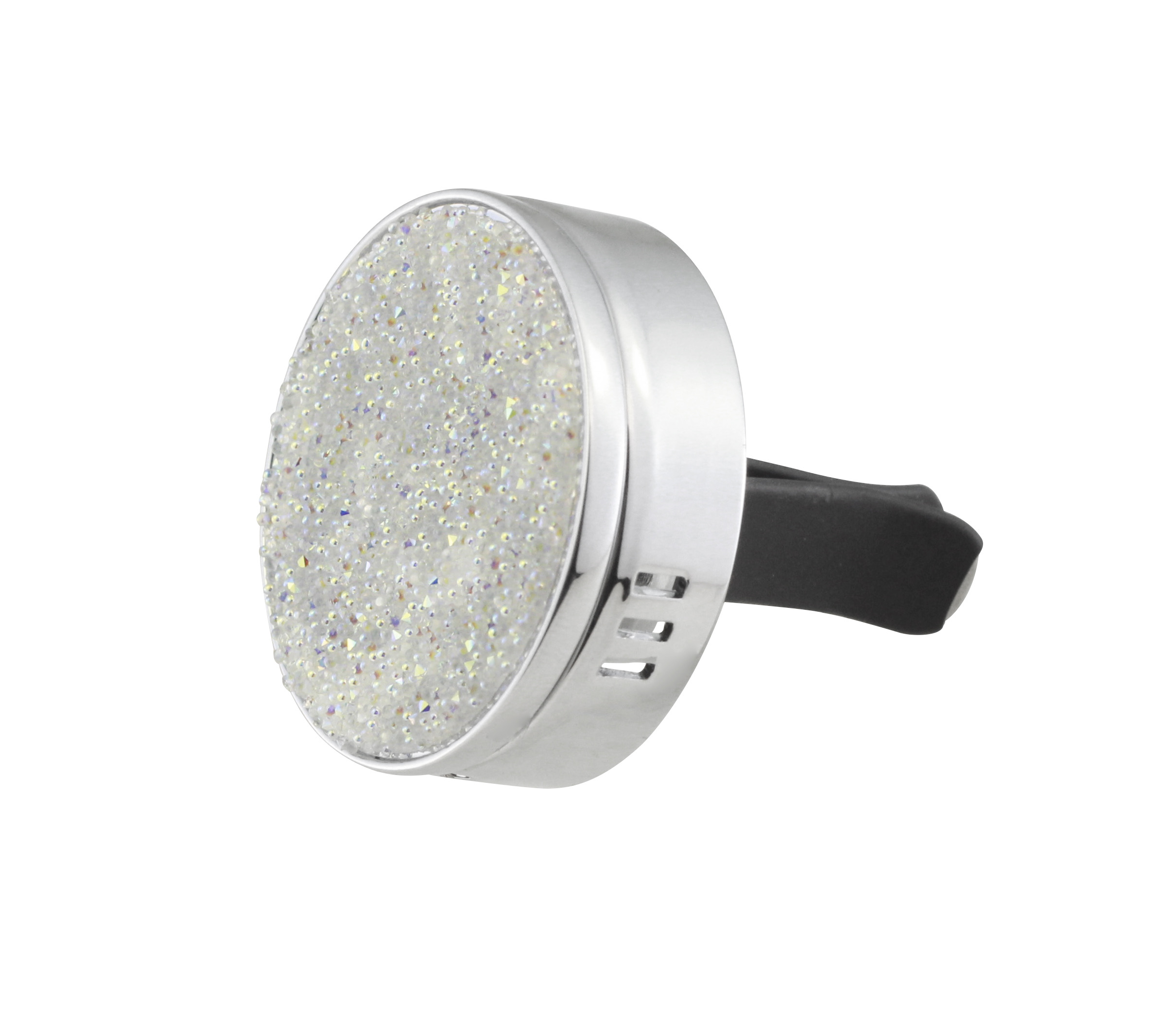 Crystocraft, роскошный аромадиффузор с хромированным вентиляционным зажимом с кристаллами, распылитель эфирного масла для автомобиля