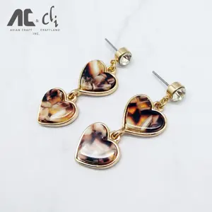 Fashion Jewelry Accessories, Earrings and hair clips, heart