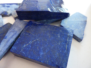 Lapis lazuli พลอยร่วงจากธรรมชาติคุณภาพสูงหยาบหยาบหยาบหยาบแบบไม่ได้เจียระไน - Product Image 6