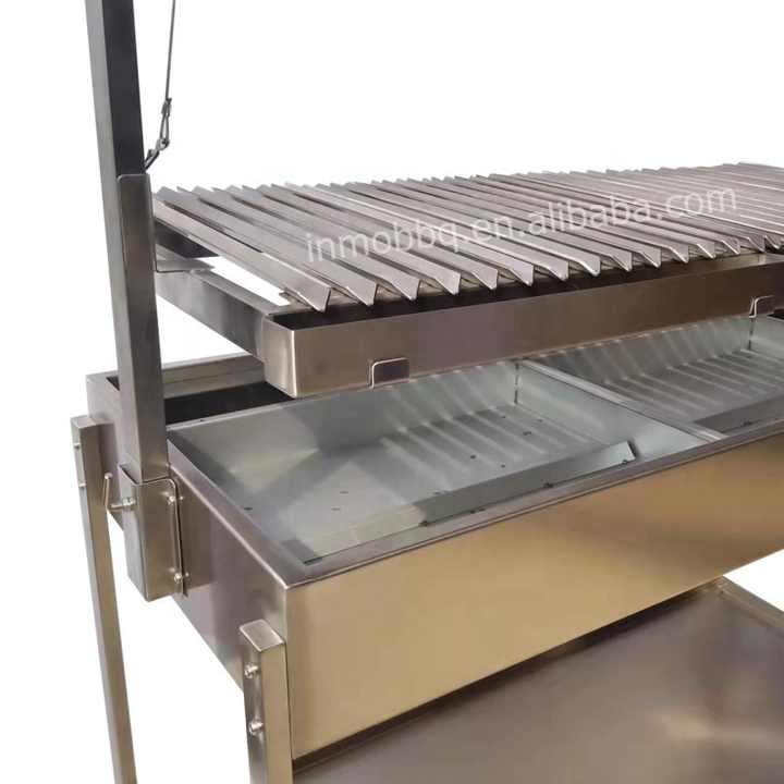 Argentine Style BBQ Grill Stainless Steel Santa Maria argentine-style-bbq-grill-stainless-steel-santa-maria