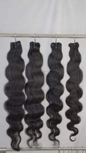 วิกผมคนธรรมชาติบราซิล,เครื่องทำผมจริงลอนปิดสองชั้น - Product Image 5