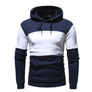 Sudadera con Capucha de Invierno para Hombre de Alta Calidad, 100% Algodón, Bordada, de Color Sólido, Personalizable, de Forro Polar - Product Image 1