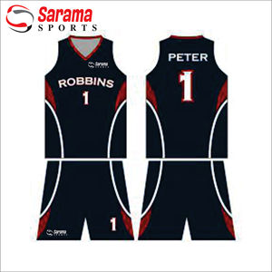 Uniforme unique de basket-ball Jersey Pattern Design Impression numérique par sublimation complète Service OEM de basket-ball, - Product Image 4