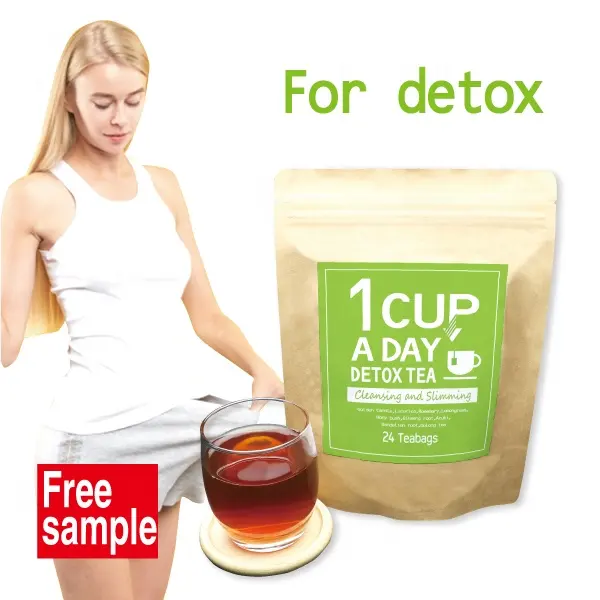 Free sample slim tea slimming detox natural clenx beauty health products weight loss fit made in Japan oem privatel label