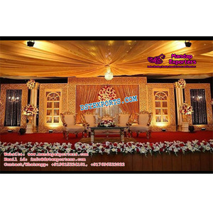 Decoración de Escenario para Bodas Estilo Canadiense, Fondo de Escenario para Bodas, Decoración Moderna para Escenarios de Bodas, Diseño de Escenario, Irlanda - Product Image 1