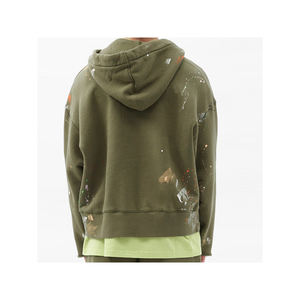 เสื้อมีฮู้ดสีพื้นผ้าฝ้าย100%,เสื้อมีฮู้ดสำหรับทีมปาร์ตี้ฤดูใบไม้ร่วงฤดูหนาว - Product Image 5