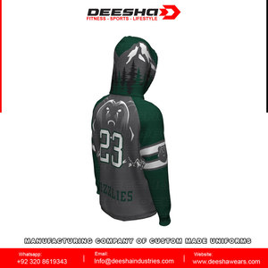 High Quality Custom Waterproof Eco-Friendly 220g Fleece Sublimation Printed Anti-Pilling Pullover Hoodie Men Winter Sweatshirt - Product Image 3