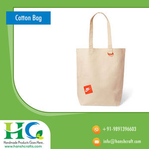 Sac de courses en coton |   Sac fourre-tout en coton durable |   Sac de transport réutilisable et écologique pour les courses quotidiennes, exportation Inde 2026 - Product Image 2