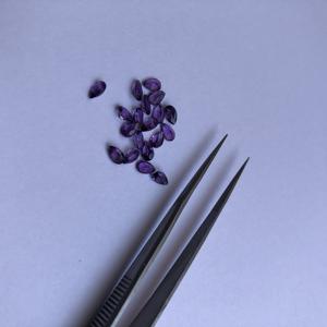 4mm 6mm naturel violet africain améthyste pierre poire à facettes coupe pierre précieuse en vrac pour la fabrication de bijoux en ligne Inde du fabricant - Product Image 2