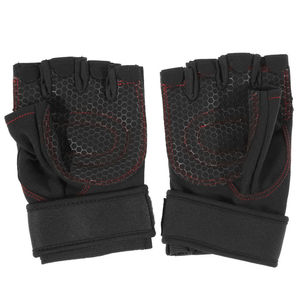 Guantes de levantamiento de pesas para hombres y mujeres, diseño personalizado, sin dedos - Product Image 4