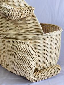 Cestas de almacenamiento de ratán tejidas en forma de Animal de diseño moderno de alta calidad, lindos estilos de ardilla para niños para cocina, dormitorio, comedor - Product Image 5