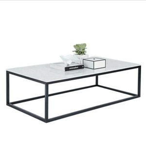 Modern Luxury <b>Square</b> <b>Coffee</b> <b>Table</b> with <b>Marble</b> Top Customized for Living Room Home Hotels Restaurants Hot Selling Furniture - Product Image 3
