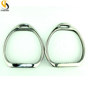 Estribos de Equitación de Alta Calidad, Ligeros, de Acero Inoxidable, Antideslizantes, Protección Total, Unisex, Color Personalizado - Product Image 2