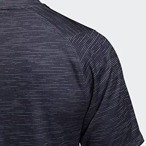 Camiseta ajustada de color liso unisex con tela transpirable para uso diario Camiseta atlética Dry Fit para hombre - Product Image 3