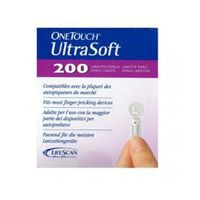 Lxescan-boîte tactile de 200 lancets pour glucomètre ultrasonique, 1 pièce