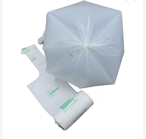 Sac poubelle à couvercle en étoile, 20-55 gallons, 200 l, 100% vierge, avec poignée à rabat, sans odeur, creux sur rouleau, usine vietnamien avec meilleur OD - Product Image 2