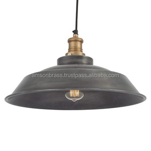 Industrial Courtyard Pendant Lamp Shade <b>for</b> Beautiful <b>Lighting</b> <b>Decorative</b> Iron Dome Shape Hanging Lamp - Product Image 2