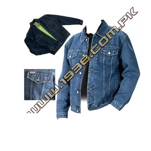 เสื้อแจ็คเก็ตยีนส์มอเตอร์ไซค์ Twaron Keevlaar สำหรับผู้ชายและผู้หญิง - Product Image 1