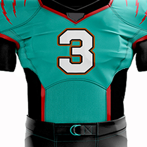 Uniformes de fútbol americano juvenil de poliéster 100% transpirable personalizables ropa deportiva de diseño personalizado para equipos cortos de talla grande - Product Image 4