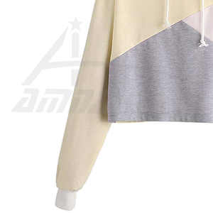 เสื้อครอปแบบเรียบง่ายสำหรับผู้หญิง,เสื้อมีฮู้ดคอลเลคชั่นล่าสุด - Product Image 4