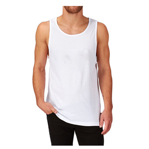 Custom Men's 100% Cotton <b>Singlet</b>-Eco-Friendly Breathable Quick Dry Training & <b>Running</b> Tank Top - Product Image 2