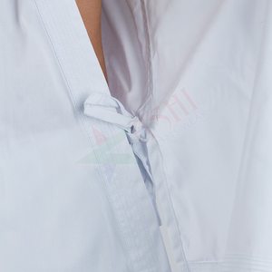 เครื่องแบบคาราเต้ศิลปะการต่อสู้ทำจากผ้าฝ้าย100% ชุดยูโดชุดเทควันโดออกแบบได้ตามต้องการ - Product Image 4