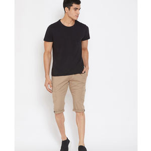 Short de motard pour hommes, Logo 3D gaufré, ensemble de sport pour garçons, en coton polaire, survêtement Cargo, été - Product Image 5