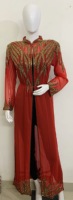 Offre spéciale à prix réduit, magnifique abaya sans couture, extensible dans quatre directions, à manches longues, vêtements islamiques pour femmes, taille plus, pour adultes