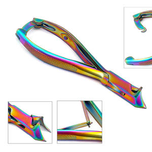 Cortauñas de doble acción con resorte de alta resistencia para uñas gruesas, herramienta profesional de podología y pedicura 2026 - Product Image 3