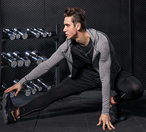 Ropa de gimnasio para hombre, cómoda, deportiva, de secado rápido, con logo personalizado, conjuntos de entrenamiento - Product Image 3