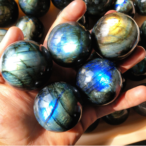 Support sphérique en métal pour sculpture de labradorite, cœur en quartz rose, sphère de cristal, support de pierres précieuses naturelles, fournisseur en gros, article cadeau - Product Image 4