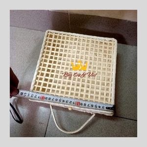 Cesta de caja de regalo de bambú hecha en Vietnam de la colección caliente con diseño Art Deco para decoración del hogar al por mayor del Aniversario - Product Image 5