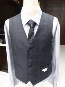 Chaleco de cuello alto hecho a medida (MTM) - Product Image 6