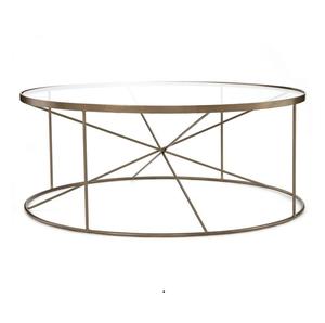 Table en métal de forme ronde, vente en gros, table centrale classique de meilleure qualité, abordable, élégante, fabriquée à la main, design personnalisé, métal latéral - Product Image 1