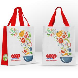 ถุงช้อปปิ้งเก็บความเย็นผ้า PP เคลือบเงาพร้อมโลโก้ในเวียดนาม - Product Image 1