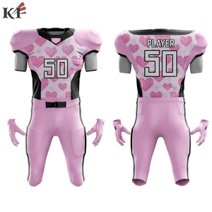 Impression personnalisée du logo, design d'uniforme de football américain, vêtements de sport pour adultes, respirant, séchage rapide, 100% polyester, taille élastique, short - Product Image 4