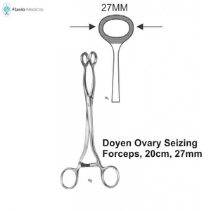 DOYEN OVARIAN FORCEPS INSTRUMENTOS QUIRÚRGICOS DE ACERO INOXIDABLE/INSTRUMENTOS DE GINECOLOGÍA - Product Image 3