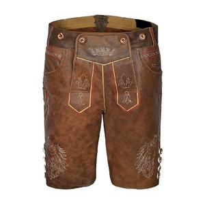 Oktoberfest Bavarian Shorts for Mens and <b>Boys</b> Leather Shorts Distress Leather Traditional <b>German</b> Lederhosen for Oktoberfest 2024 - Product Image 1