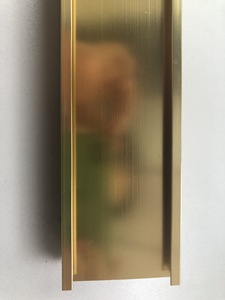 Shalumi อลูมิเนียมอัดขึ้นรูปที่กำหนดเอง6063สำหรับการก่อสร้าง - Product Image 3