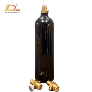 Tanque de CO2 para Paintball de Aluminio de Alta Presión de 24 oz/1 L con Válvula de Aguja - Product Image 2