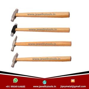 ค้อนโลหะหัวทองเหลืองและไฟเบอร์แบบเปลี่ยนได้สำหรับช่างอัญมณีไม้-ใช้ได้กับอุตสาหกรรมสภาพใหม่ - Product Image 5