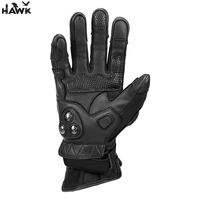 Meilleur prix - Gants de moto en cuir respirant à doigts entiers - Unisexe - Tailles et couleurs personnalisables
