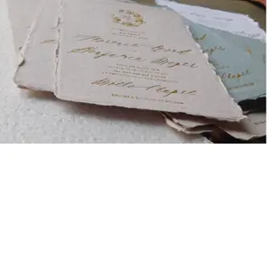 กระดาษทำด้วยมือที่ทำจากเส้นใยหม่อนมีขนาดแผ่น56*76ซม. มีขอบหยักเหมาะสำหรับผู้ผลิตวารสาร - Product Image 1