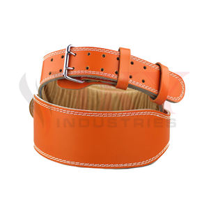 Cinturones de levantamiento de pesas para gimnasio, de cuero Real, de alta calidad - Product Image 2