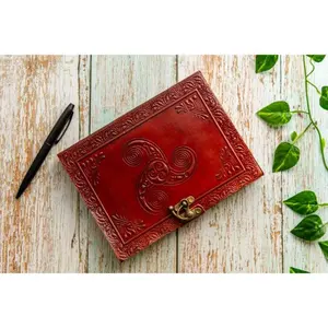Personalized Luxury Fashion Custom Handmade Vintage Leather Journal Travel Planner products