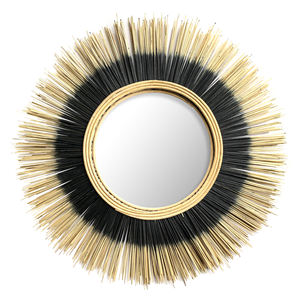 Espejo colgante de pared para decoración de interiores, cristal de ratán, algas marinas, Estilo Vintage único, de Vietnam - Product Image 3