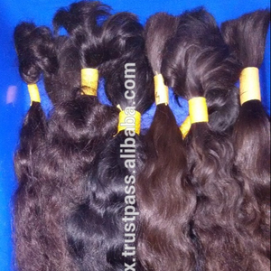 Cabello Humano Remy de Grado 12A. Cabello Virgen de la Mejor Textura. Cabello Humano Virgen Indio a Granel Sin Procesar de la India. - Product Image 6