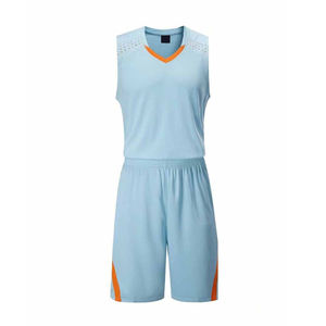 Custom Made Quick Dry Washed Basketball Uniform - Product Image 3
