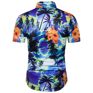 OEM Light Color Vintage Floral Print Long Sleeves <b>Men's</b> Business Casual Dress Fashion Classic <b>Shirt</b> 2023 - Product Image 2